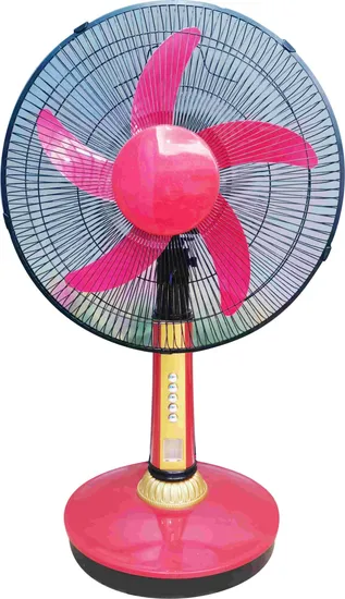 Ventilatore da tavolo con caricatore USB portatile ricaricabile da 16 pollici da tavolo Hotsell 12V AC/DC